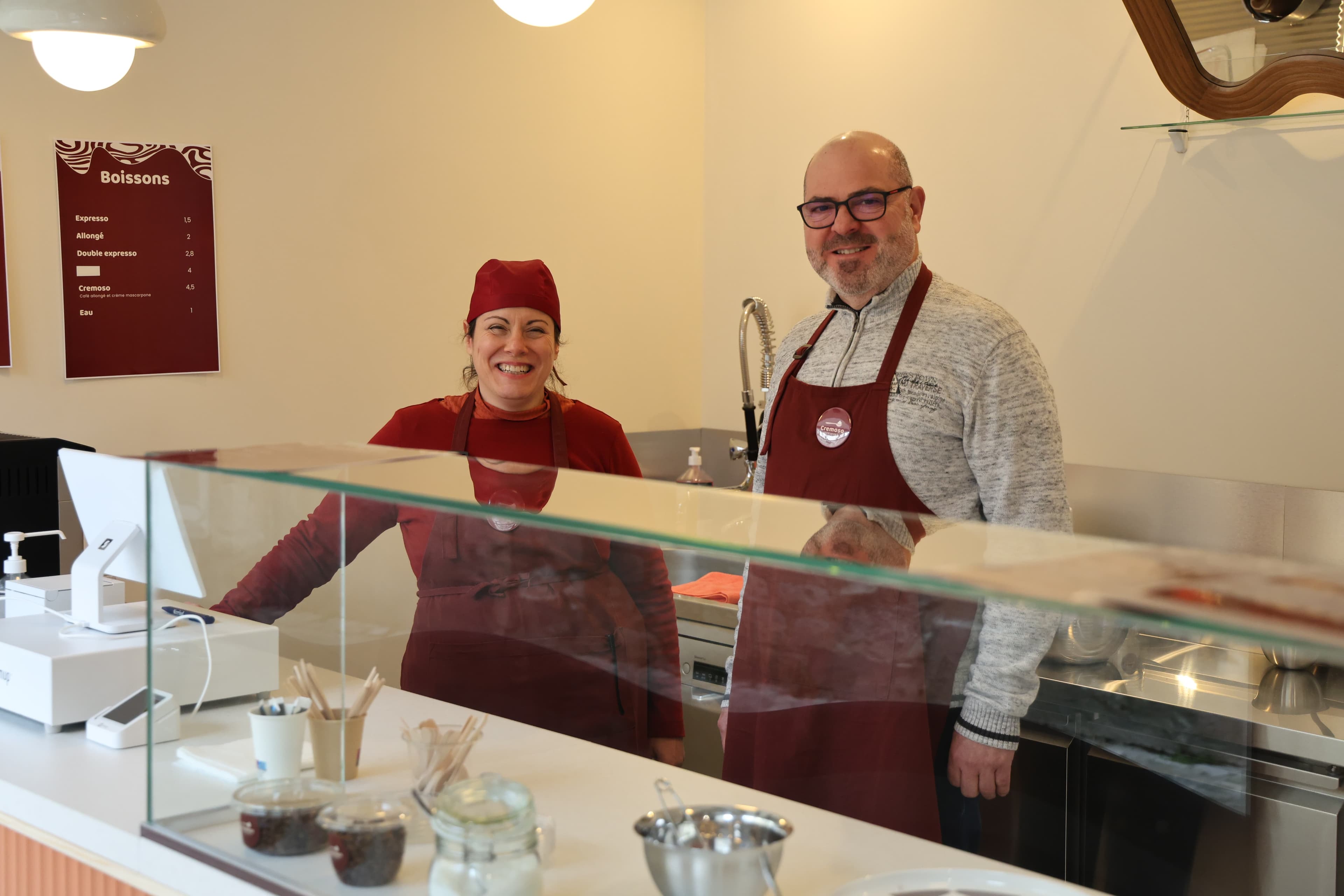 Bruno et Sophie, fondateurs de Cremoso